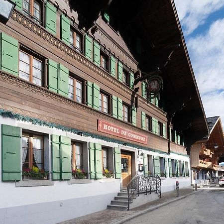 Hotel De Commune Gstaad Exteriér fotografie