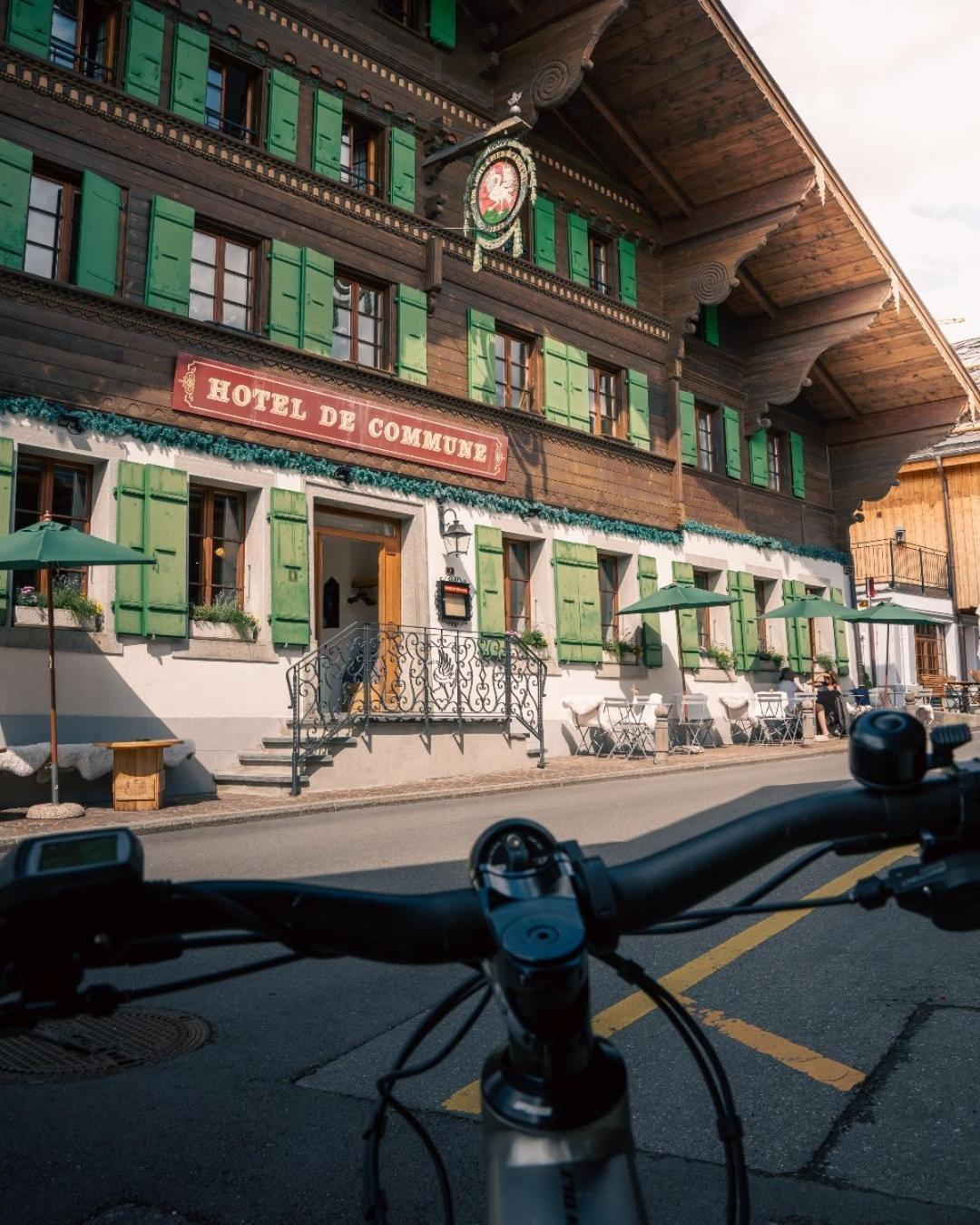 Hotel De Commune Gstaad Exteriér fotografie